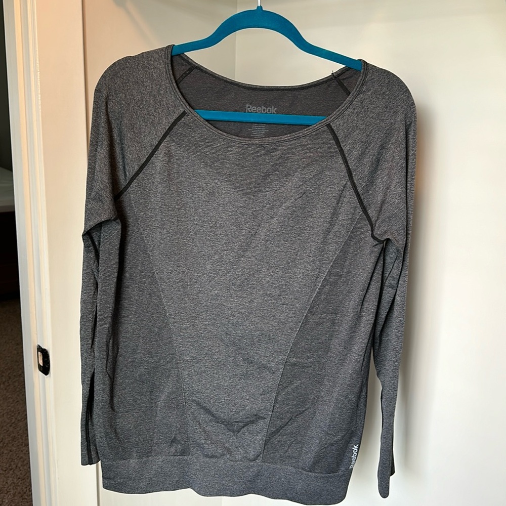 Reebok Long Sleeve Athletic Top